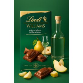 Lindt -körtepálinkás tejcsokoládé