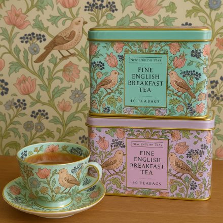 New English Teas-Fémdobozos filteres tea