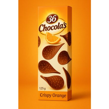 Hamlet Chocola's csoki chips narancsos 125g