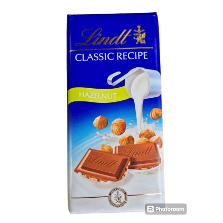 Lindt-mogyorós tejcsokoládé