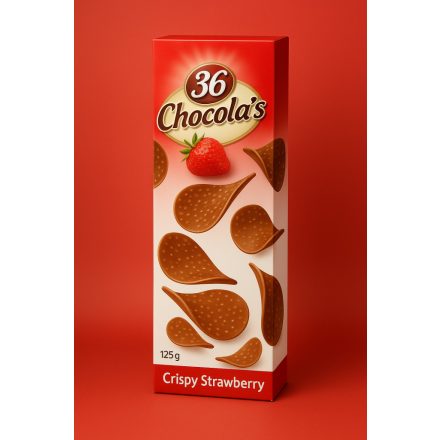 Hamlet Chocola's csoki chips epres 125g