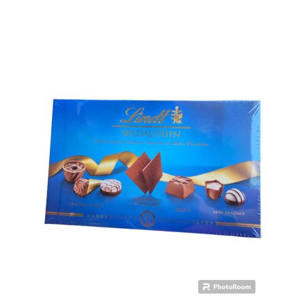 Lindt vegyes praliné tejcsokoládéból.