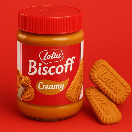 Eredeti karamell kekszből készült Lotus Biscoff Spread 