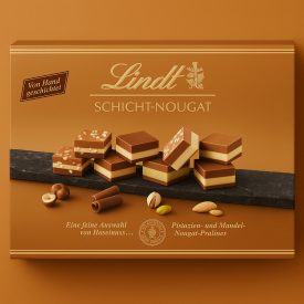 Lindt-vegyes nugát praliné