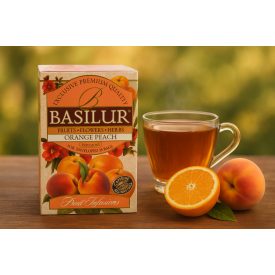 Basilur-filteres narancs és barack filteres tea-1,8gx25db
