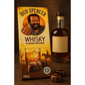 Praliné 45% Whisky tartalmú töltelékkel