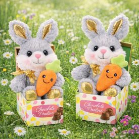 Günthart mogyorókrémes praliné-plüss nyuszival