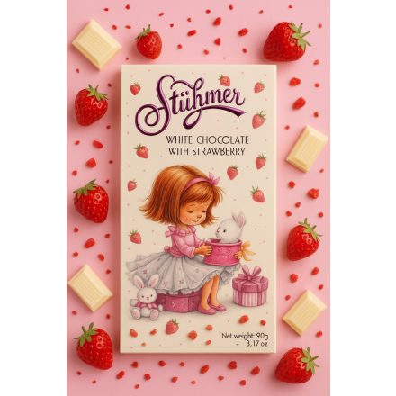 Stühmer-Epres fehércsokoládé 90g