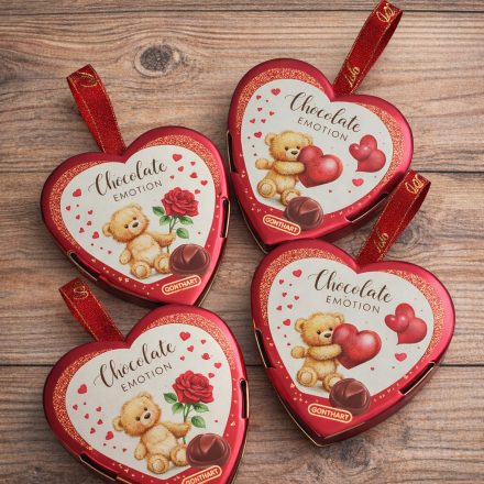 Günthart mogyorókrémes praliné-fémdobozban (12,5cmx4cm)