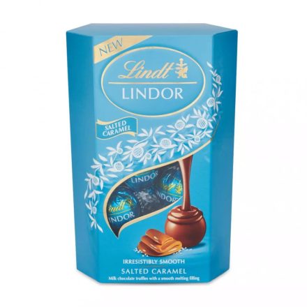 Lindt-Lindor lágyan olvadó tejcsokoládé praliné