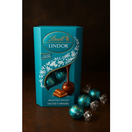 Lindt-Lindor lágyan olvadó tejcsokoládé praliné