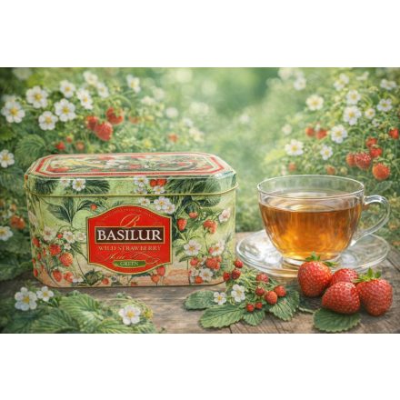 Basilur_Magic Friuts-erdei eper filteres tea fémdobozban(20db filter)