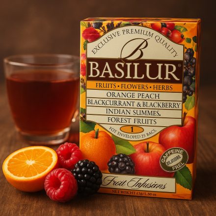 Basilur-Fruit infusion-Gyümölcstea (filteres)