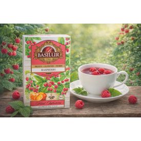 Basilur Fruit infusion-málna,filteres tea(25db)