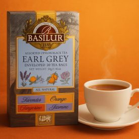 Basilur-Earl Grey feket tea válogatás(20dbx2g filter)